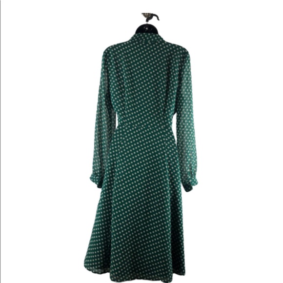 Eva Mendez New York & Company Dress polkadot SZ6 - Picture 4 of 8